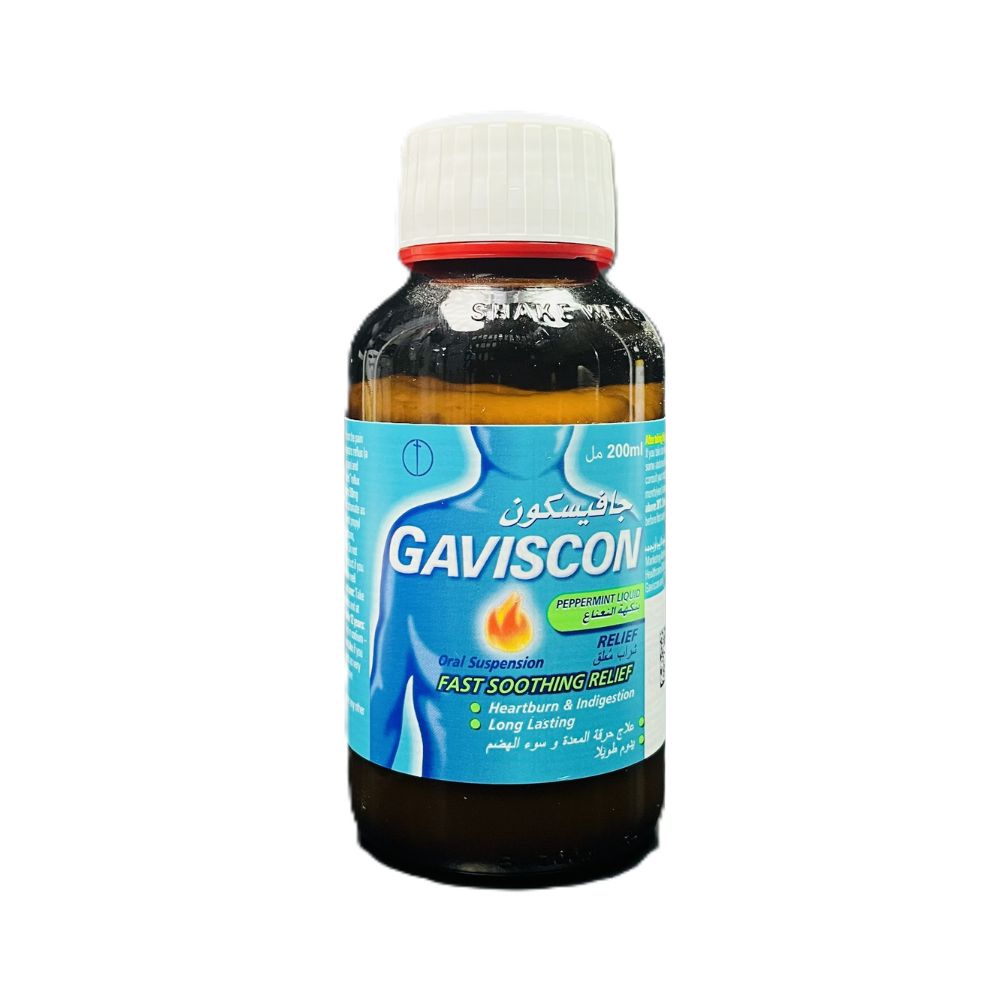 gaviscon peppermint 200ml gaviscon peppermint 200ml