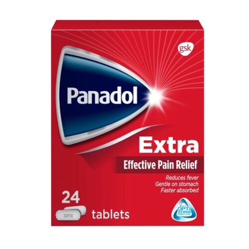 panadol extra 500mg / 65mg 24 tablets