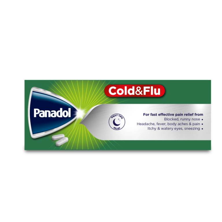 panadol cold & flu (green)