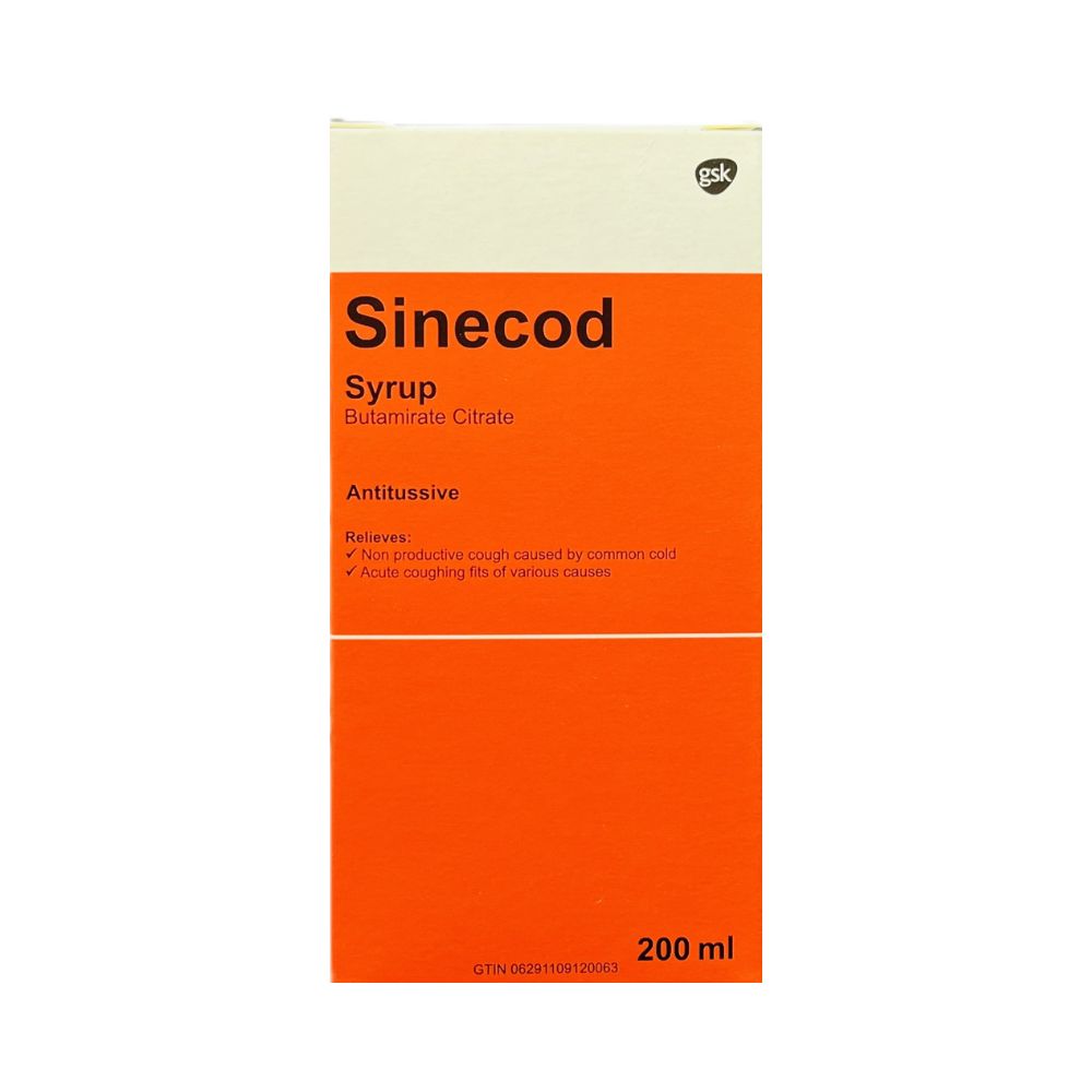 sinecod syrup 200ml sinecod syrup 200ml