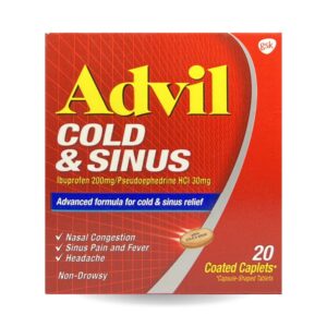advil cold & sinus 20s