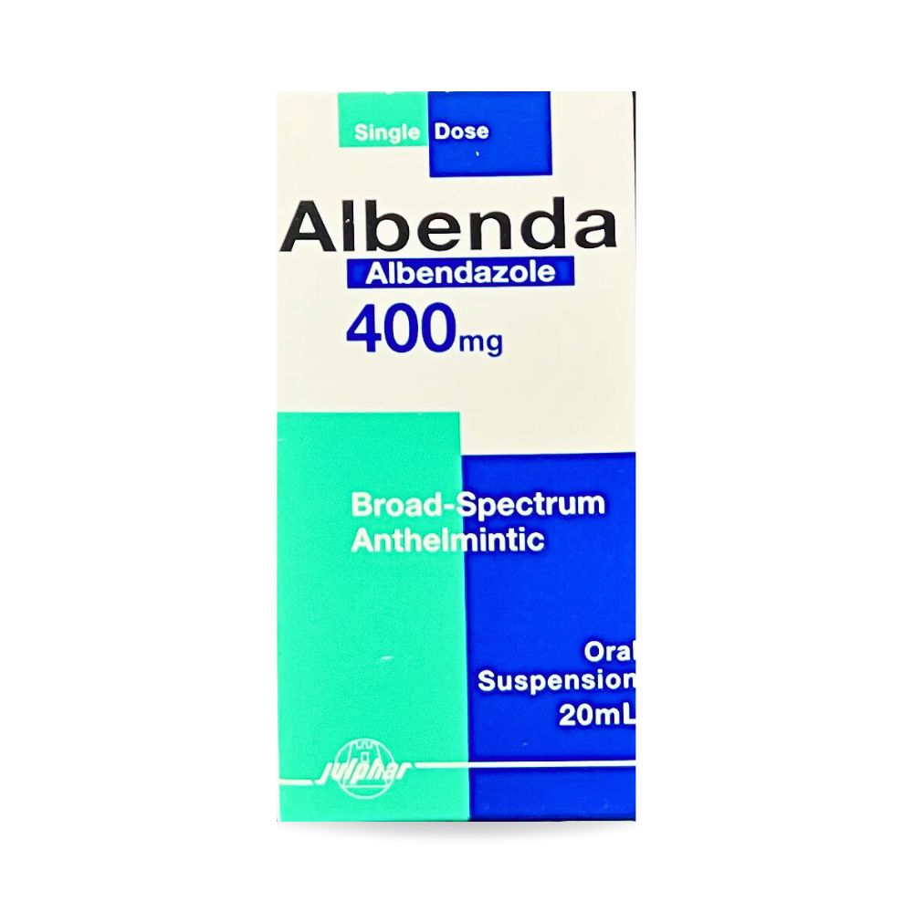 albenda 400mg oral suspension 20ml albenda 400mg oral suspension 20ml