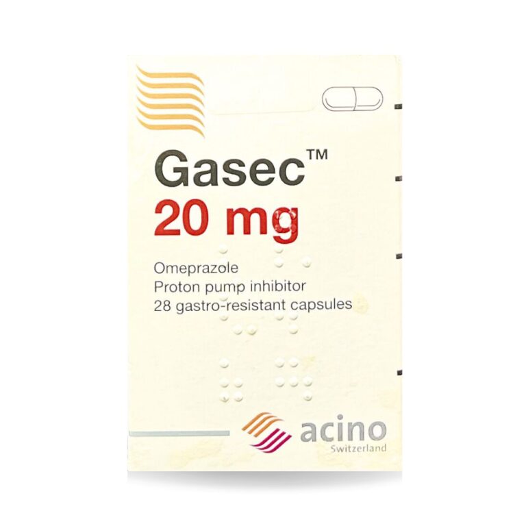 gasec 20mg 28caps