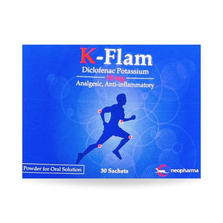k flam 50mg powder for oral solution 30s