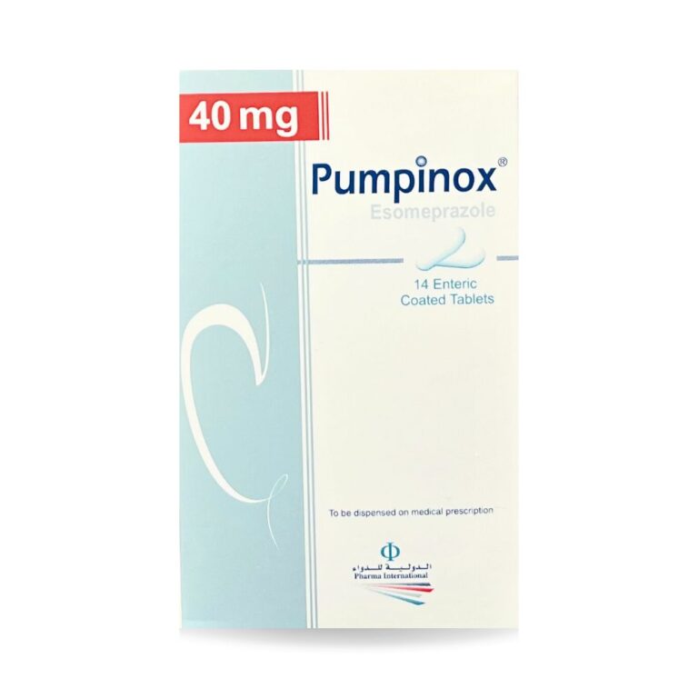 pumpinox 40mg 14s