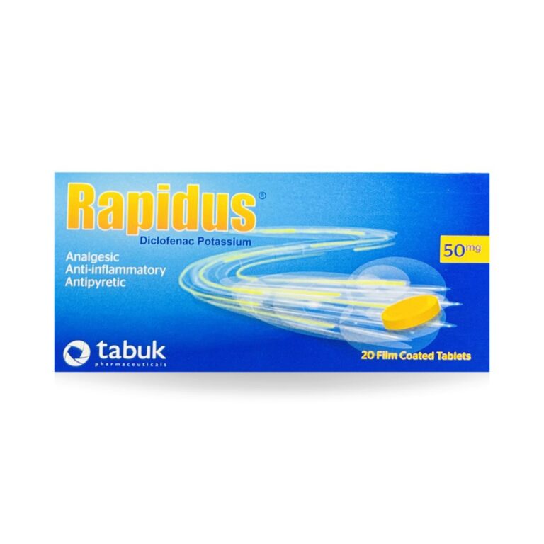 rapidus 50mg 20s