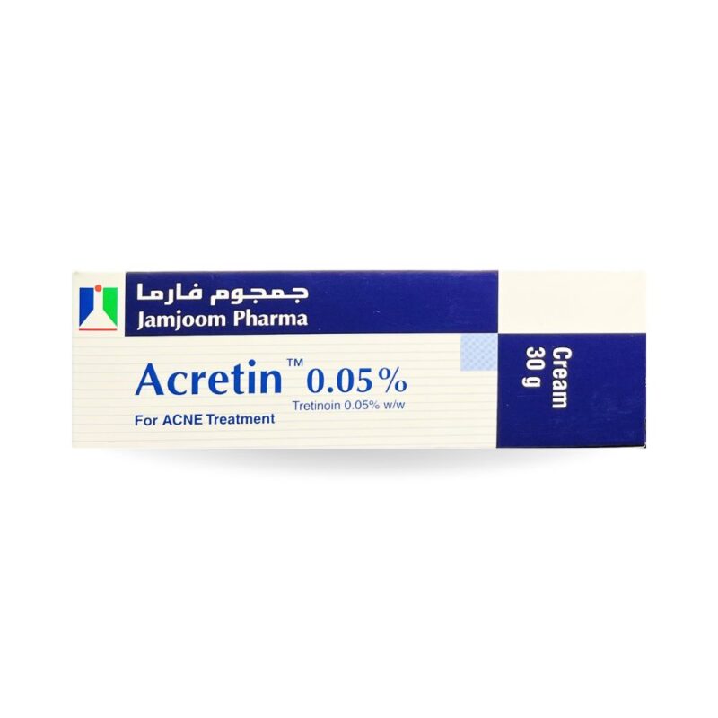 acretin 0.05% cream 30g