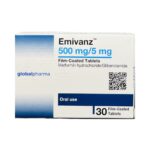 emivanz 500mg/5mg 30s