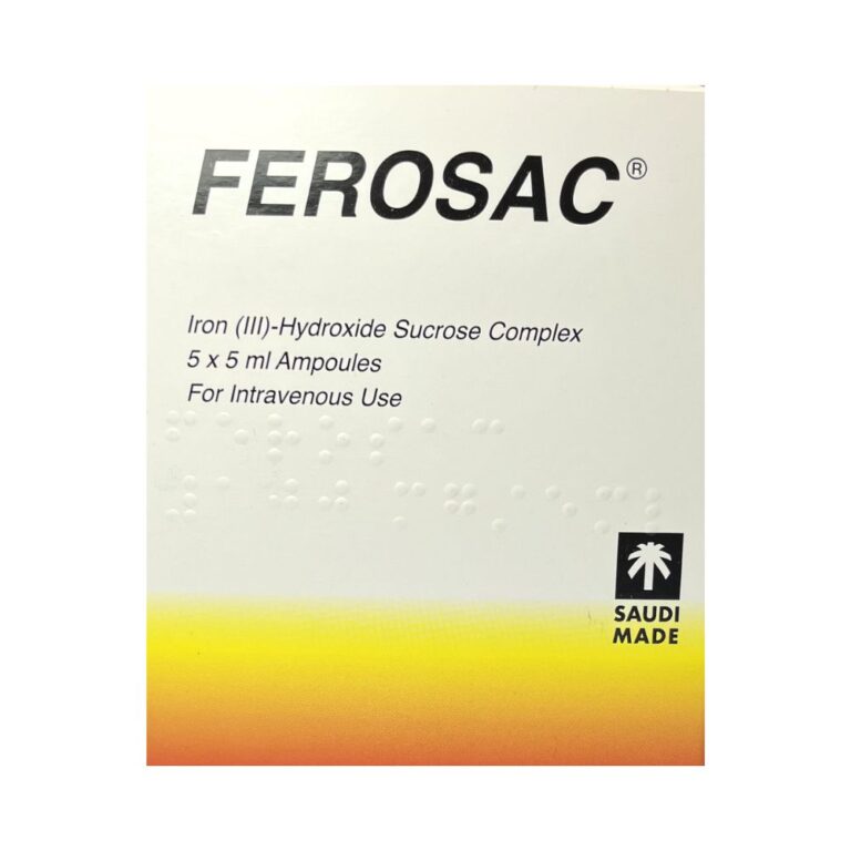 ferosac injection 5x5ml ampoules