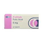 folitab 5mg 20s