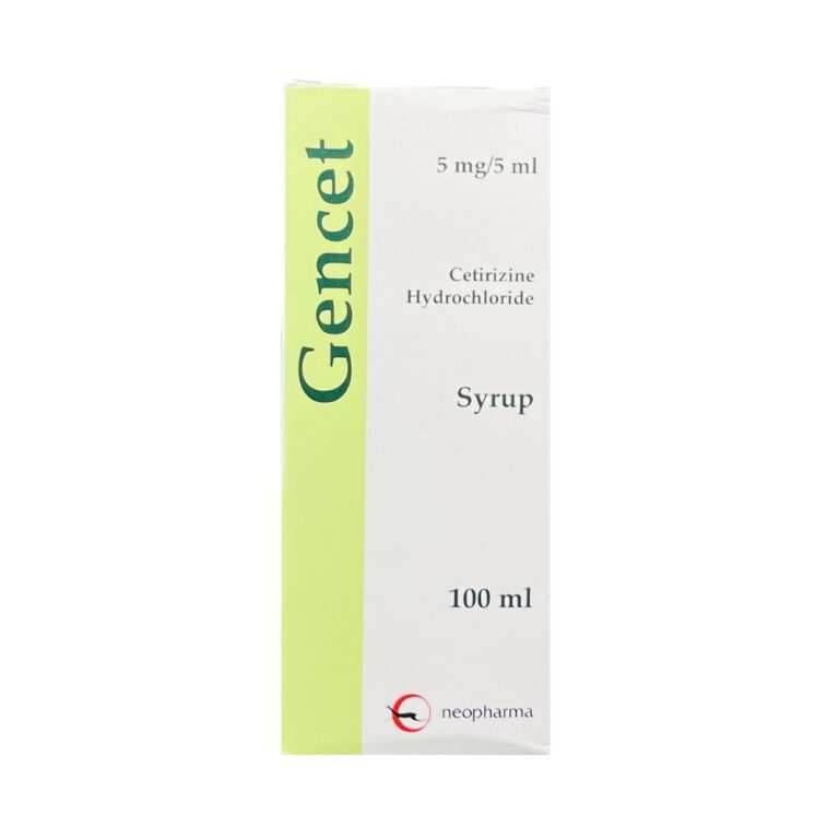 gencet 5mg/5ml syrup 100ml