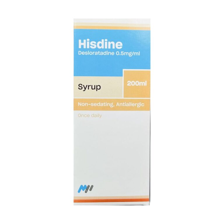 hisdane 0.5mg/ml syrup 200ml
