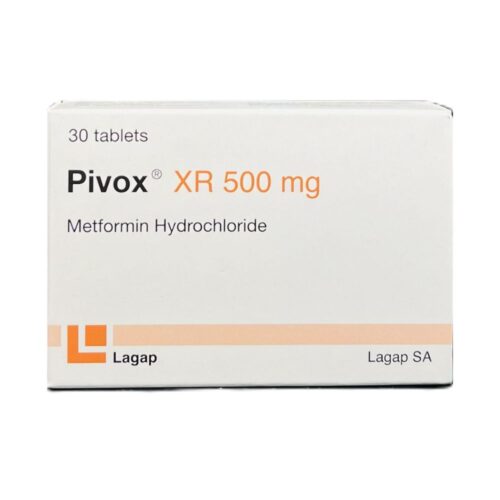 pivox xr 500mg 30s