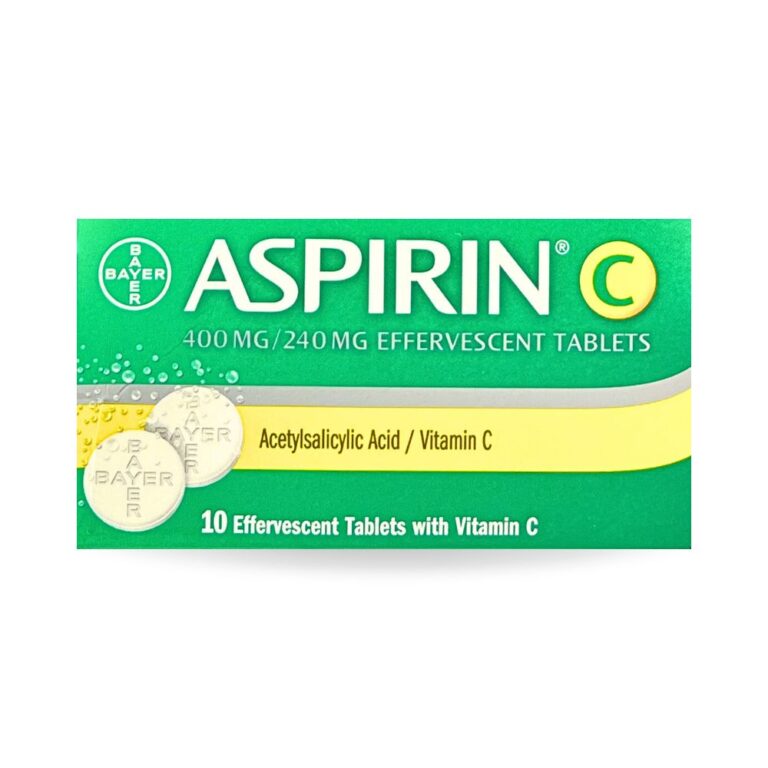 aspirin c 500mg 10s