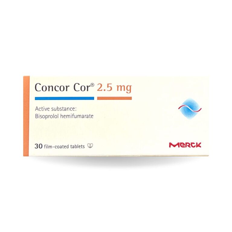 concor cor 2.5mg 30s