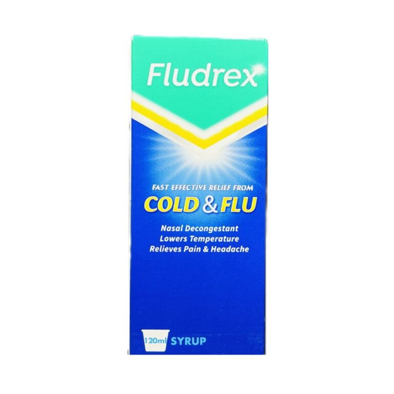 fludrex cold & flu syrup 120ml