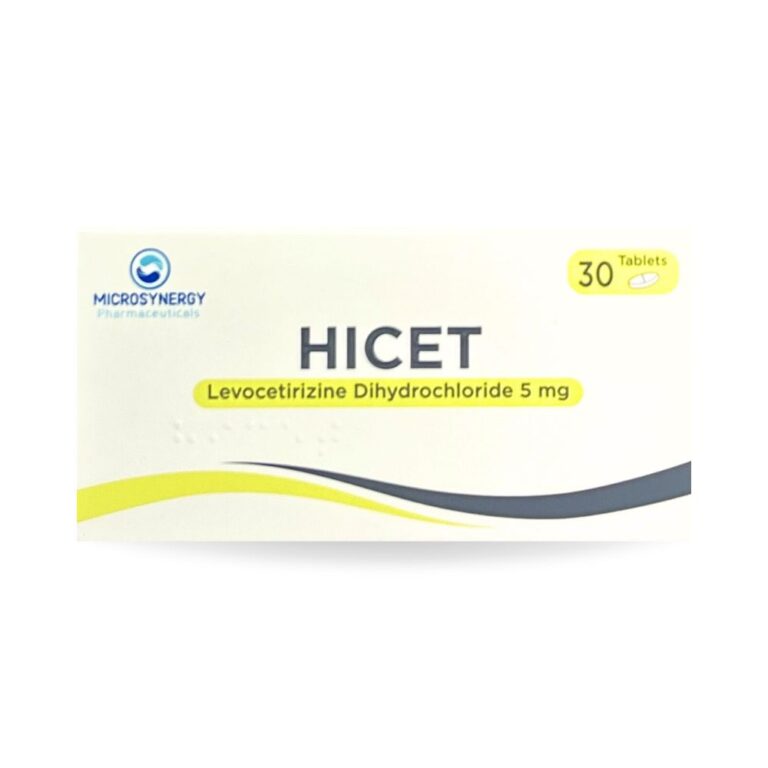 hicet 5mg 30s