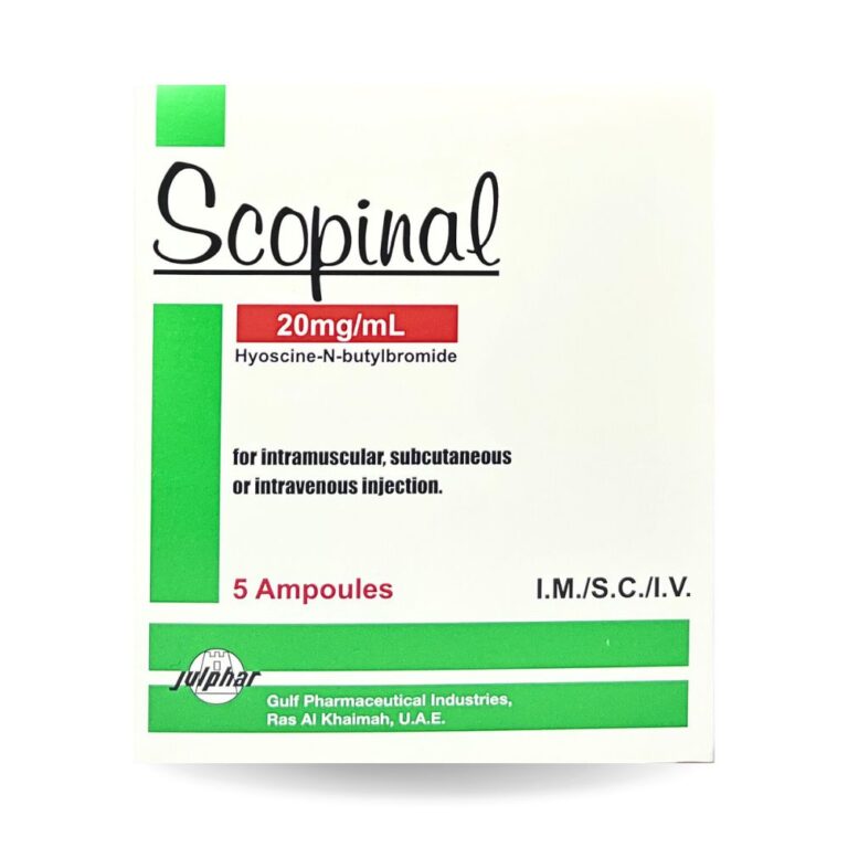 scopinal 20mg/ml 5amp