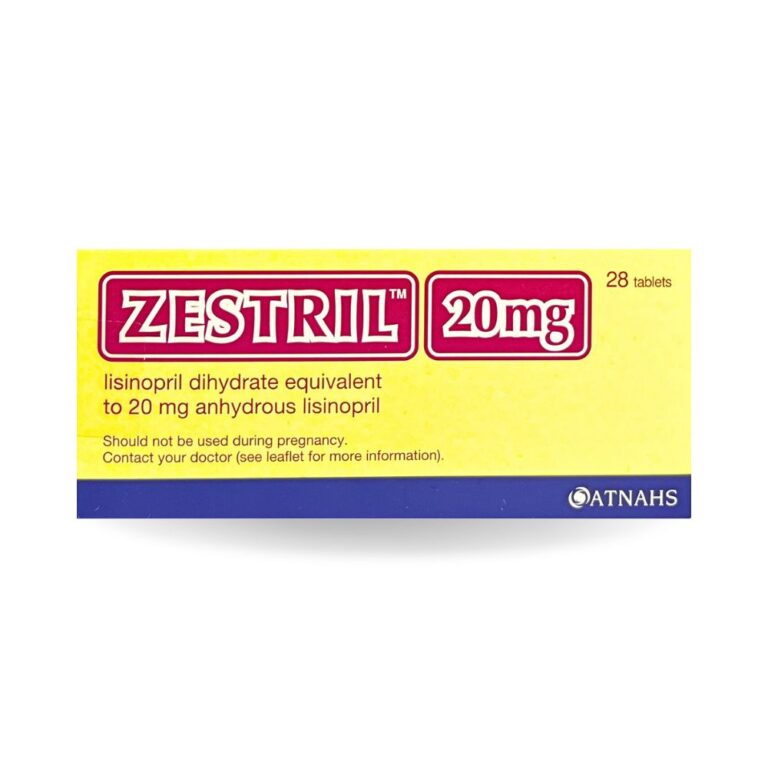zestril 20mg 28s